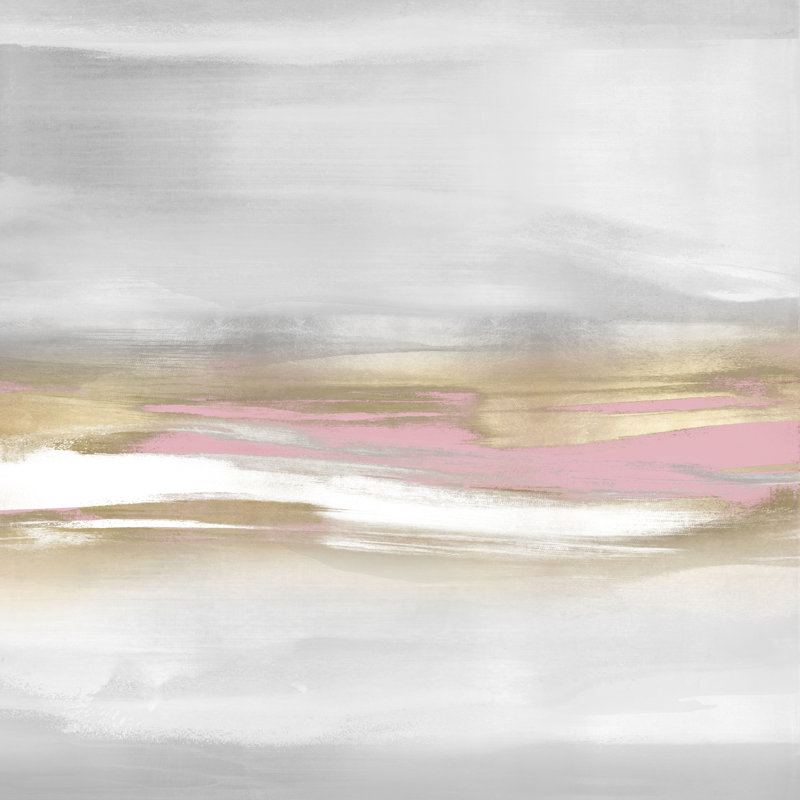 Highlight Pink Blush II by Jake Messina - Wrapped Canvas Art Prints, 91cm H x 91cm W