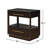 2 Drawers Nightstand With Shelf