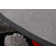 Corey-Leigh Abstract Shag Red/Gray Area Rug