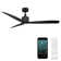 Spinster 60'' Smart Ceiling Fan with LED Light and Bluetooth Remote Control Included, Works With Alexa and iOS / Android App
