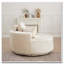 Chaise pivotante 55 po en chenille simple L-1602504710