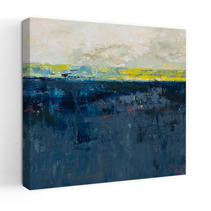Clean Slate Abstract Contemporary Art, 24" H x 24" W