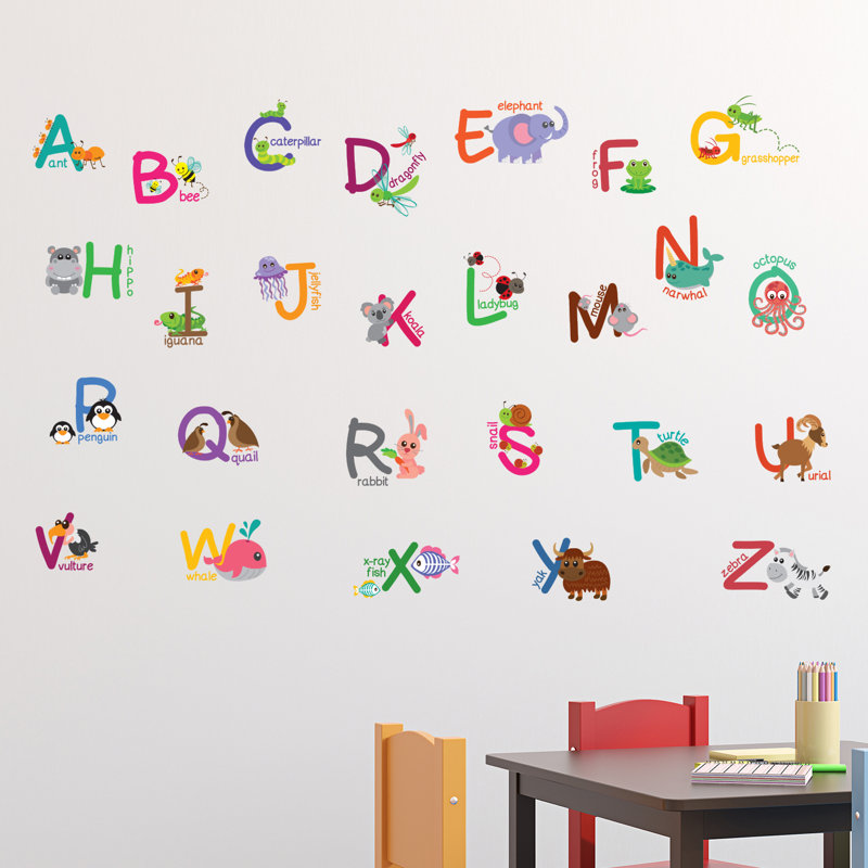 Fauna Animals Non-Wall Damaging Wall Decal