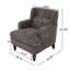 Chaise d'appoint rembourrée Charvae-843008166