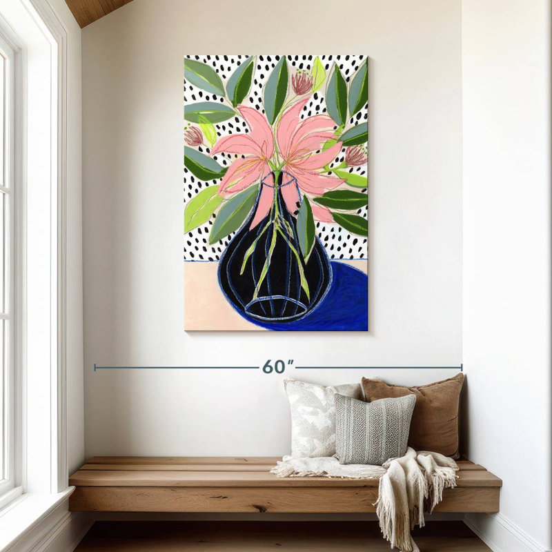 Harnek Lavish Spring Florals IV, 45" H x 30" W