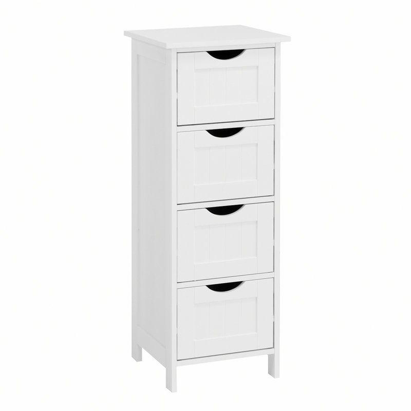 Wooden Frame Cabinet, Bathroom Storage Cabinet, Freestanding Cabinet With Drawers