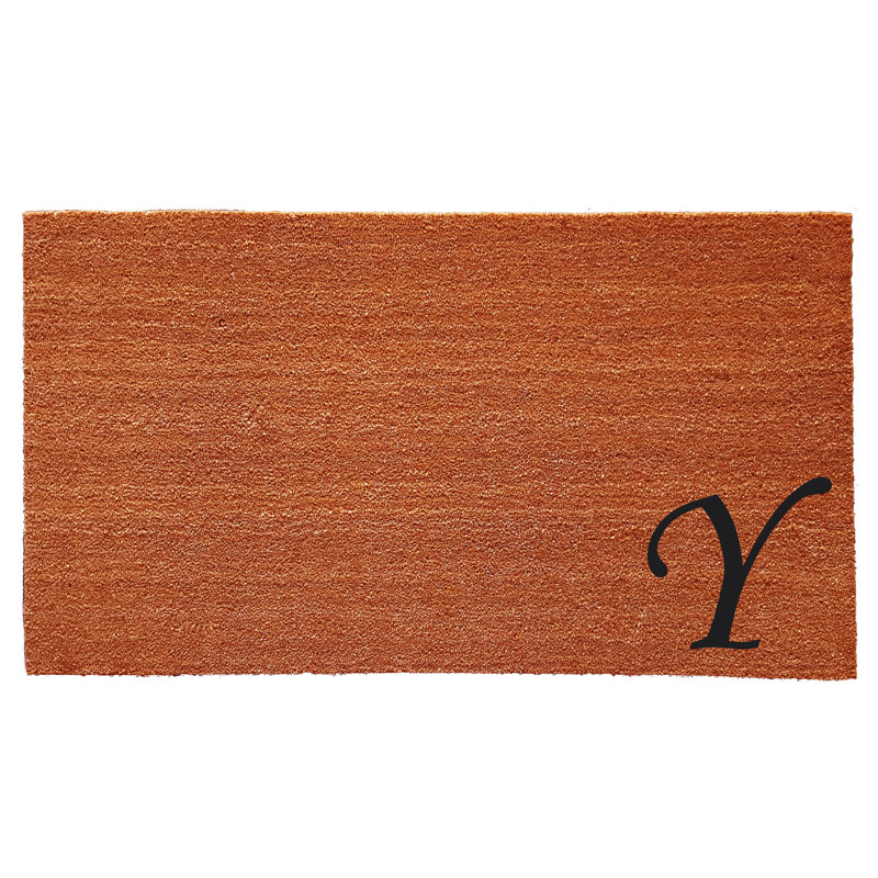 Tapis d'entrée antidérapant Zebrowski, Rectangle 2 pi x 3 pi, Y