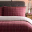 Cotton Chequered Duvet Cover Set with Pillowcases-119666178
