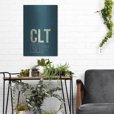 CLT ATC' by O8 Left, Metal Wall Art