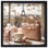 «Glam by the Window Paris Shadowbox Print» par Art Remedy