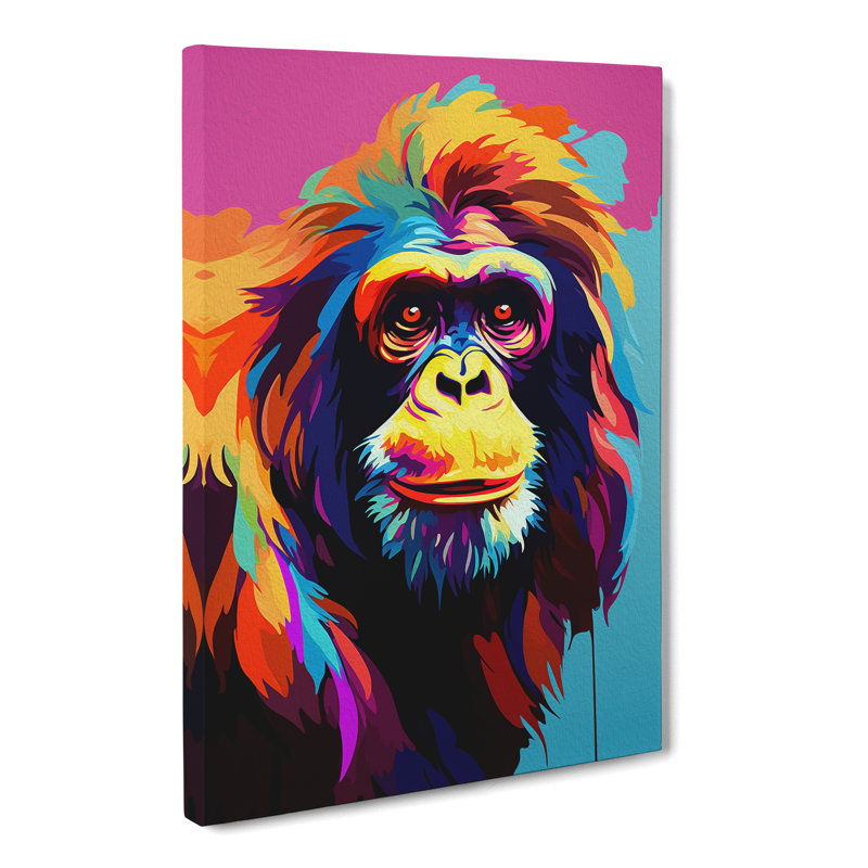 Orangutan Pop - No Frame Print