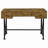 Rustic Nutmeg 2-Piece Computer Desk And Bookcase