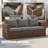 3-Seat Outdoor Wicker Patio Sofa-916170601