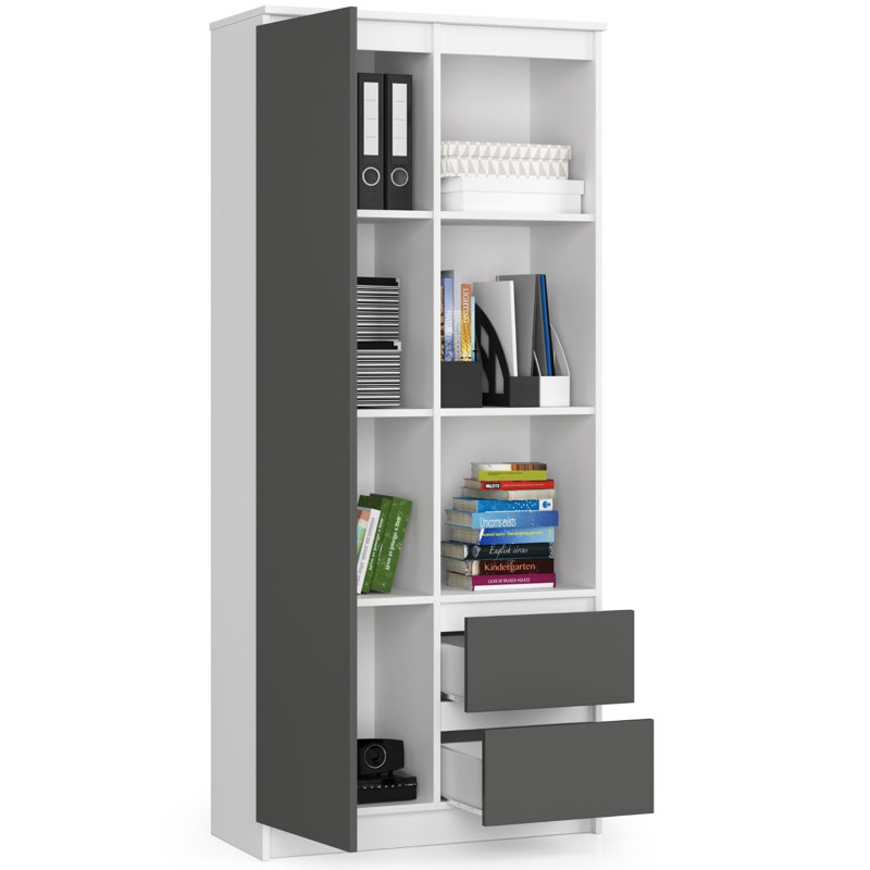Austi 180 cm H x 80 cm W Standard Bookcase