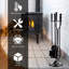 Braughton Iron Fireplace Tool Set