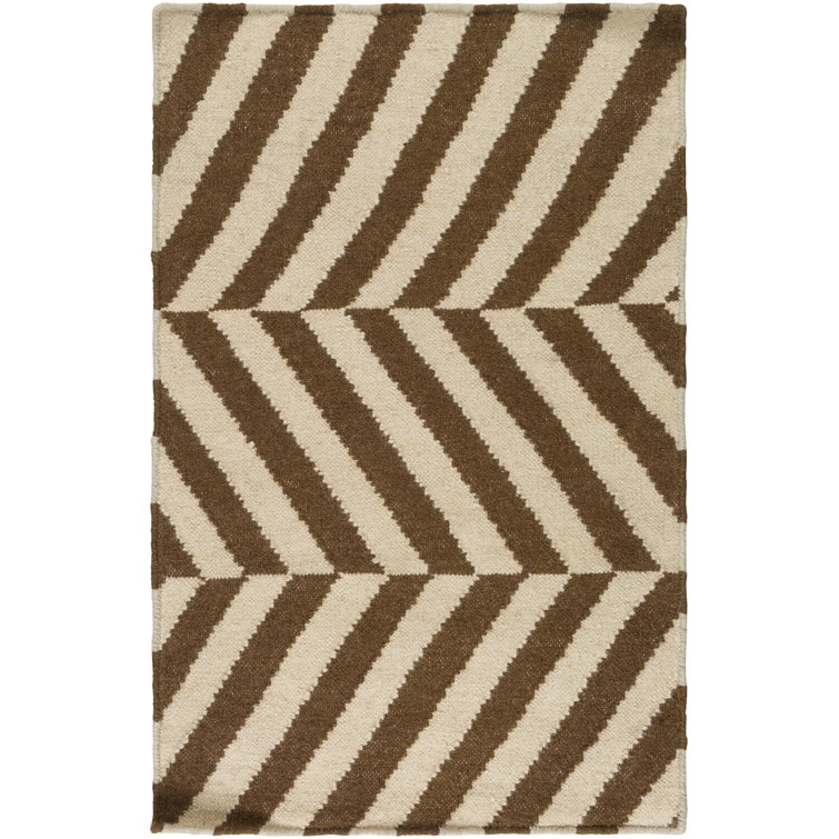Araliya Wool Geometric Indoor Rug