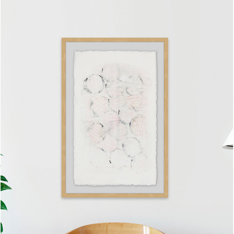 Grey Honeycomb - Single Picture Frame Painting, 30 cm H x 20 cm W x 4 cm D