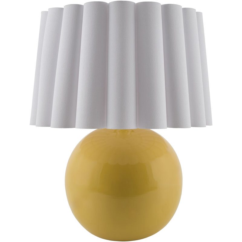 Lampe de table Taniaya, Jaune