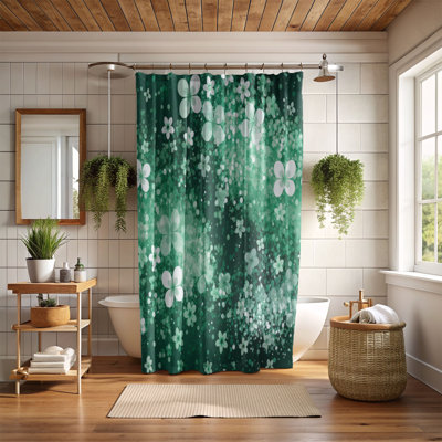 Rideau de douche Clover Sparkle - Premium