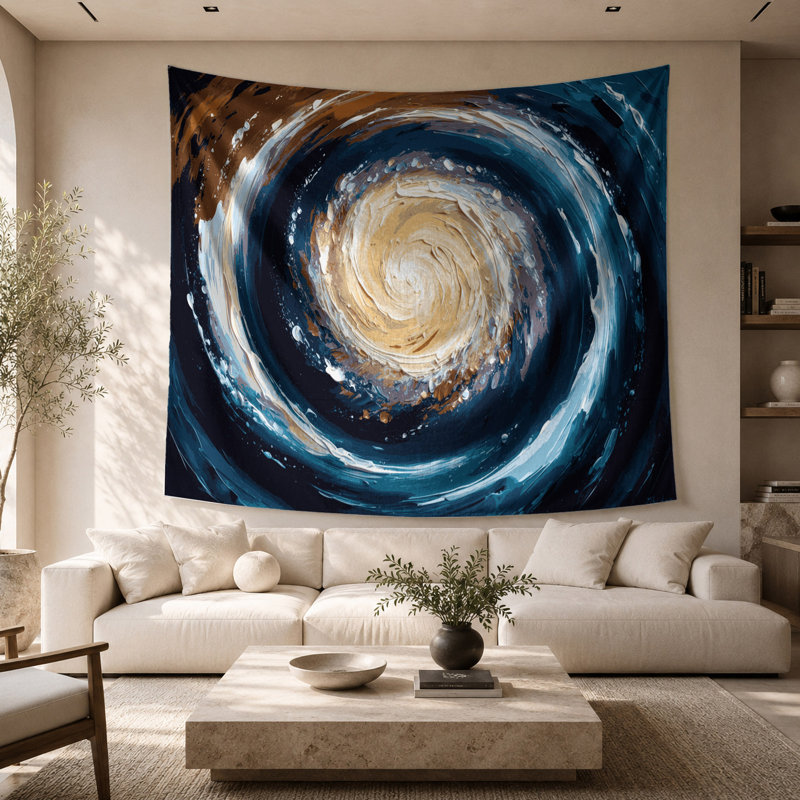 Tapisserie murale galaxie Space Sombrero, 26 po x 36 po
