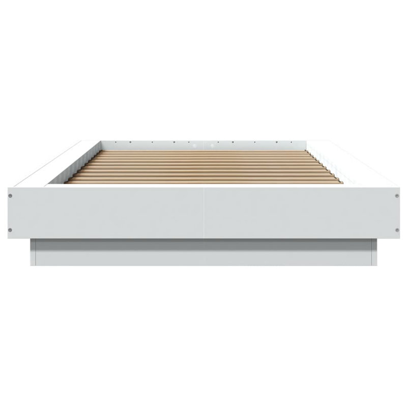Noar Bed Frame, DE Size (100 x 200cm), White