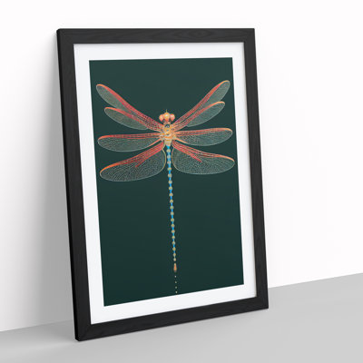 Gentle Dragonfly - Single Picture Frame Print