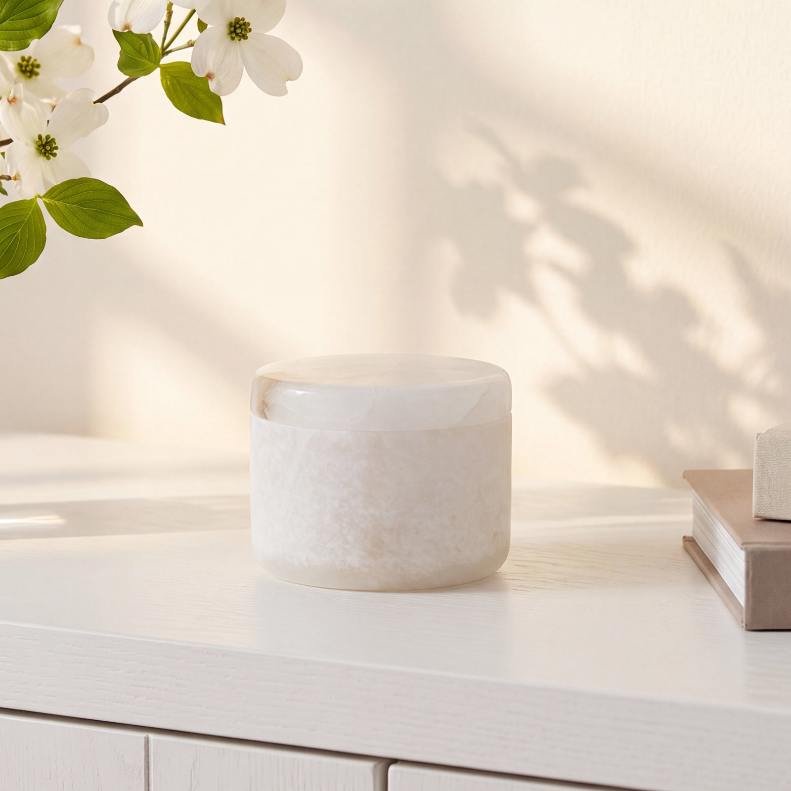 Claudine Marble Decorative Box
