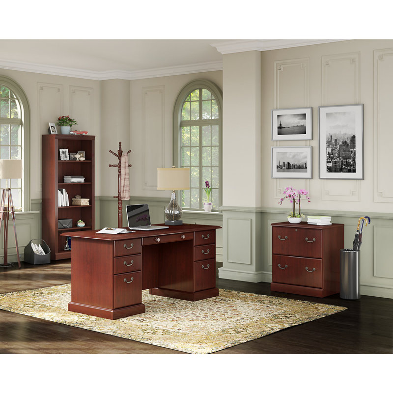 Ensemble de bureau et bibliothèque Magomed