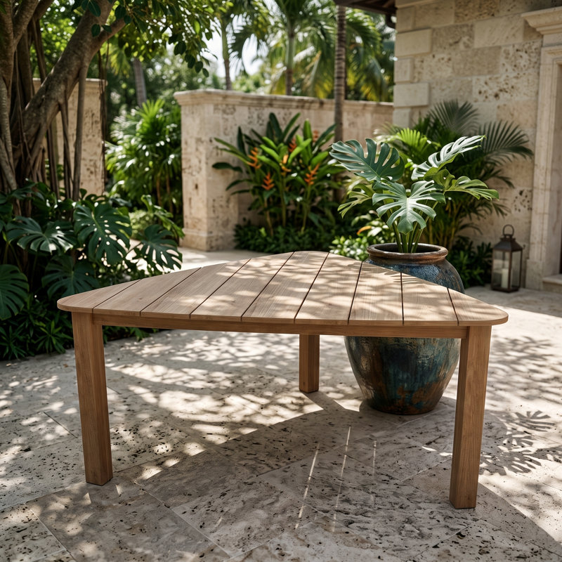 Outdoor Teak Balcony Table