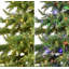 Arbre de Noël épinette 7,5 pi pré-éclairé