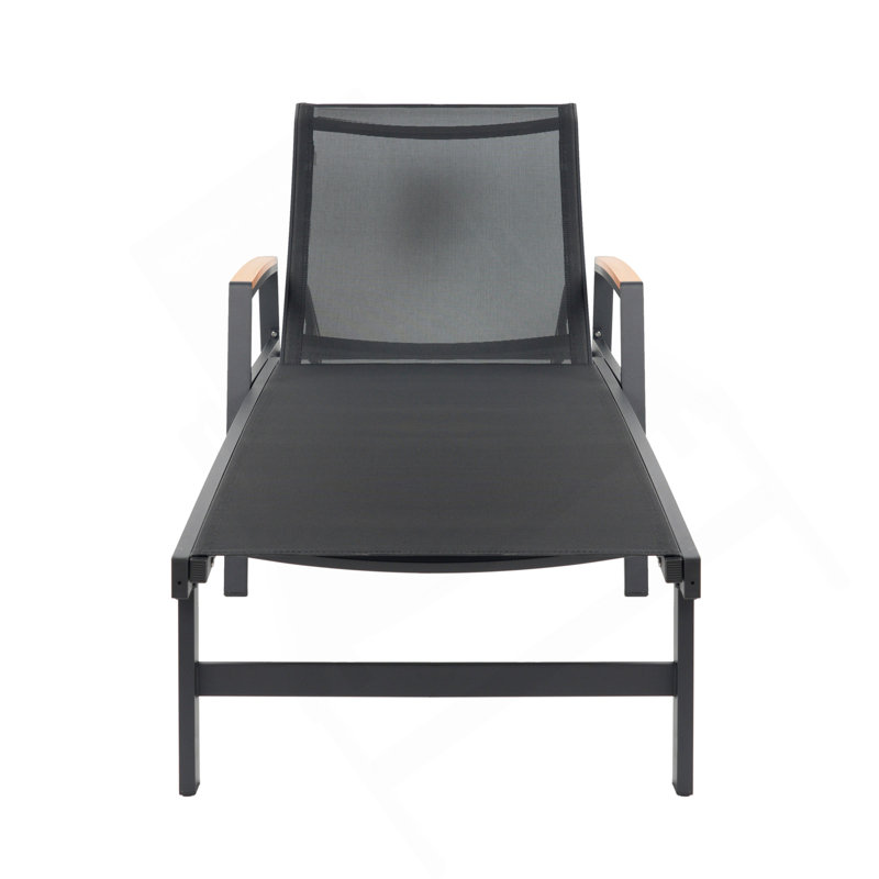 Chaise longue OXTON CHAISE, Black