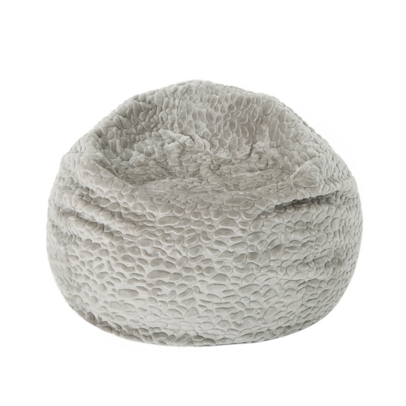 Comfortable Faux Fur Bean Bag With Versatile Design For Relaxation