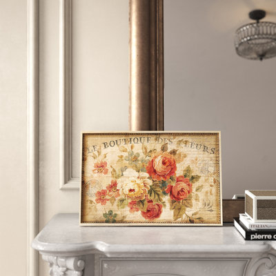 «Parisian Flowers» - Reproduction d'images à pièces multiples