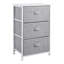 Taliaferro Iron 41 cm W Chest of 3 Drawers-305822041