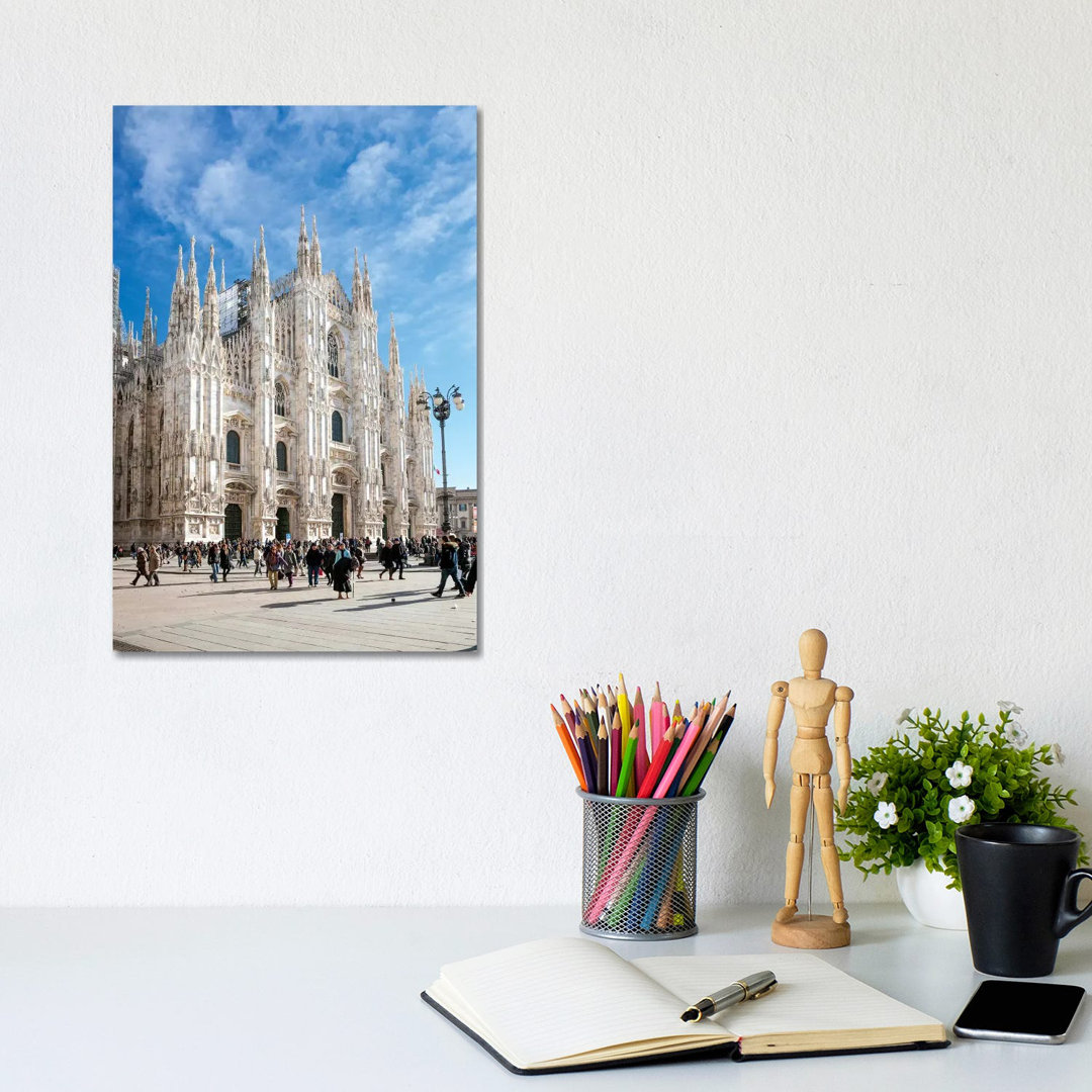 Piazza Del Duomo, Milan, Italy by Matteo Colombo - Wrapped Canvas Print