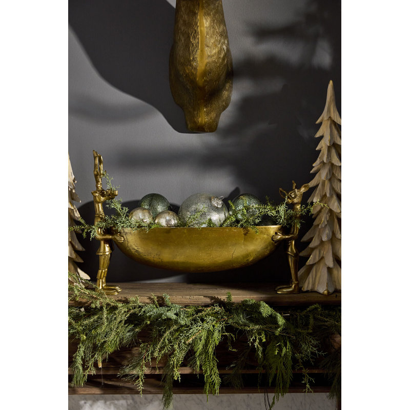 Eghil E+E Frankie and Margie Footed Boat, 16.25" H x 25" W x 6.5" D