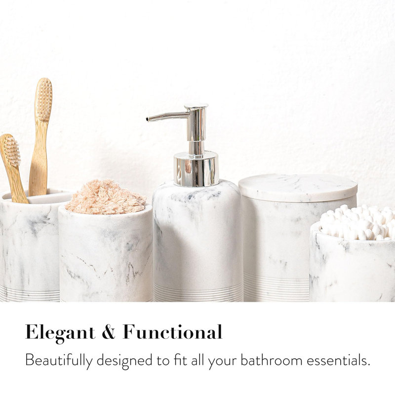 Ceejai Bathroom Accessory Set