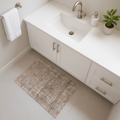 Premium Machine Washable Baford AMF1645 Global Rug