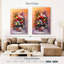 Harnek rétro floral abstrait-108238803