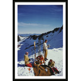 Squaw Valley Picnic Print by Slim Aarons