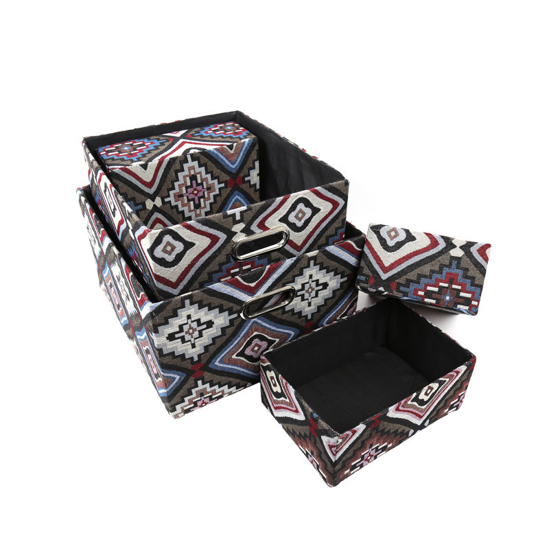 Ensemble 5 pièces de panier à oeil oiseau