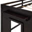 Lit mezzanine Safe Safe avec armoire de rangement fonctionnelle et tablette - coloré - et polyvalent-1766992300
