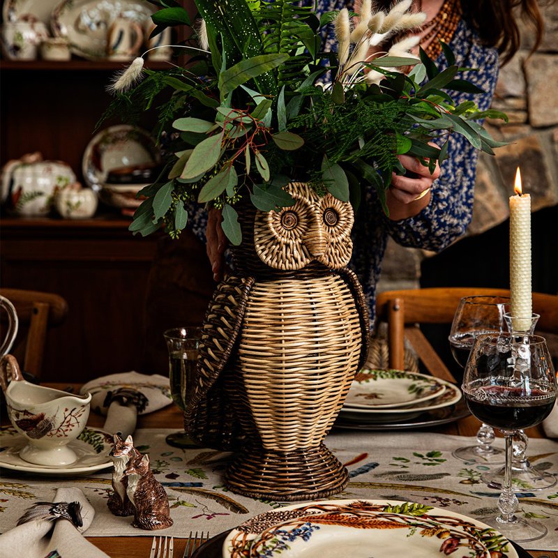 Devon Willow Owl Vase