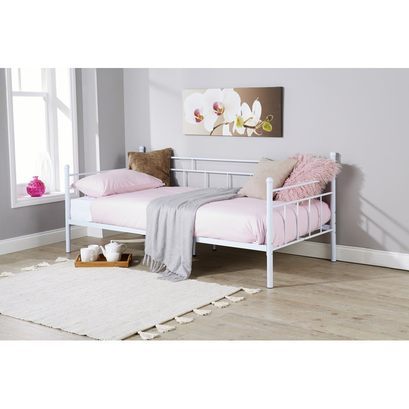 Heracles Metal UK Single - DE 90 X 190 Cm, White