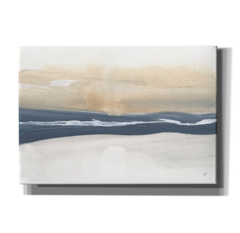 «Tonal Blue Gray» par Chris Paschke, H 18 po x l 26 po x P 0,75 po