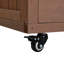 Chariot de cuisine en bois massif avec îlot de cuisine 64,9 po-1238639443