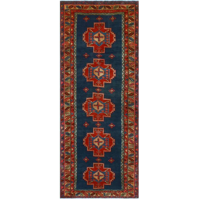 Khylar Distressed Ardalan Navy Runner