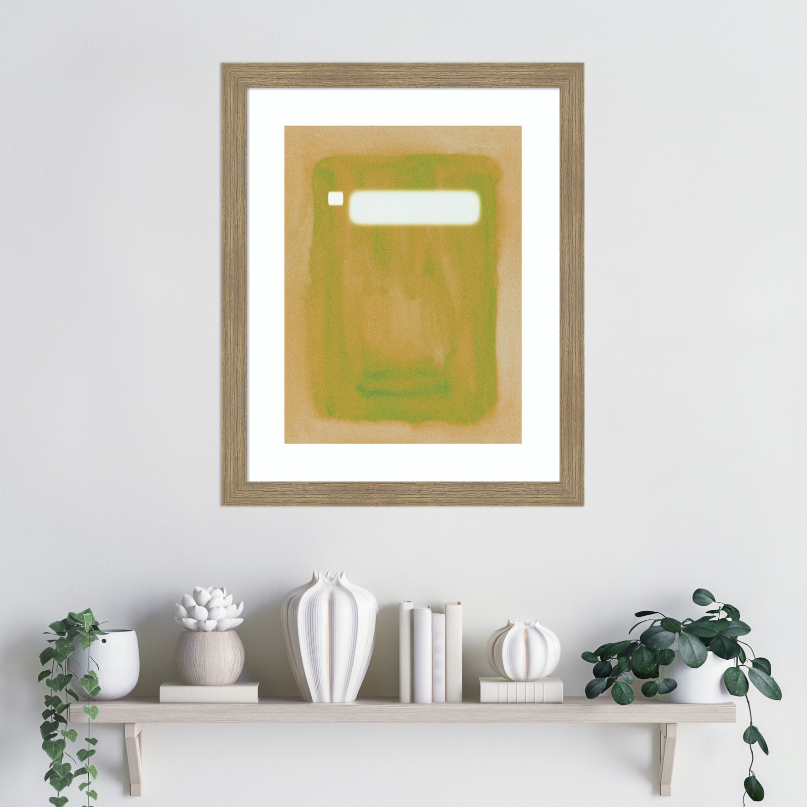 Focal Point II Print by Melissa Wang, 22" H x 18" W, Brown