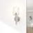1-light Dimmable Armed Sconce Wall Sconce-2076939311