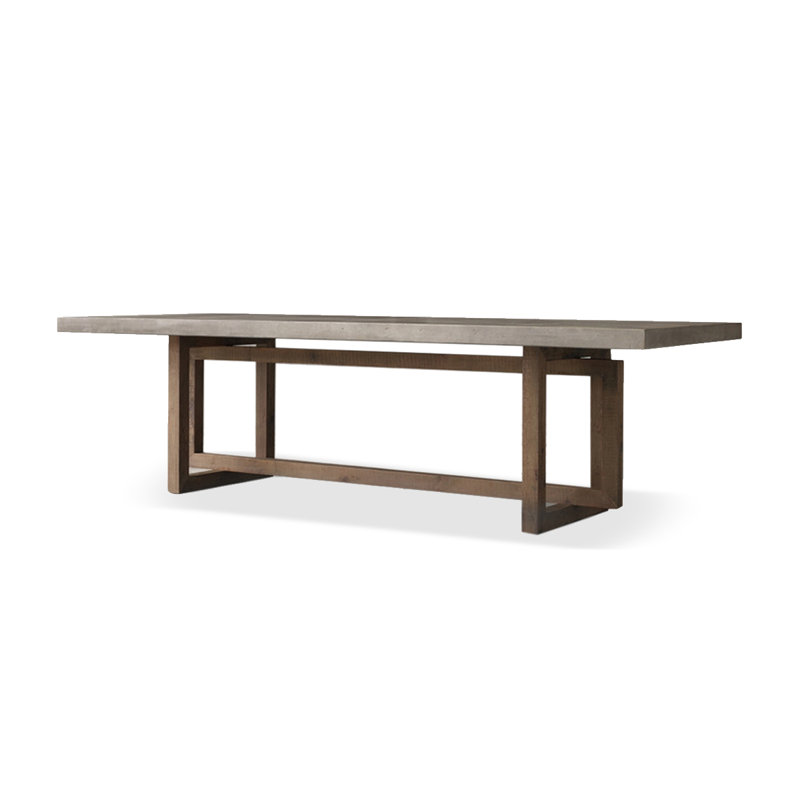 Table de salle à manger Nordic Retro, H 29,53 po x L 78,74 po x l 31,50 po